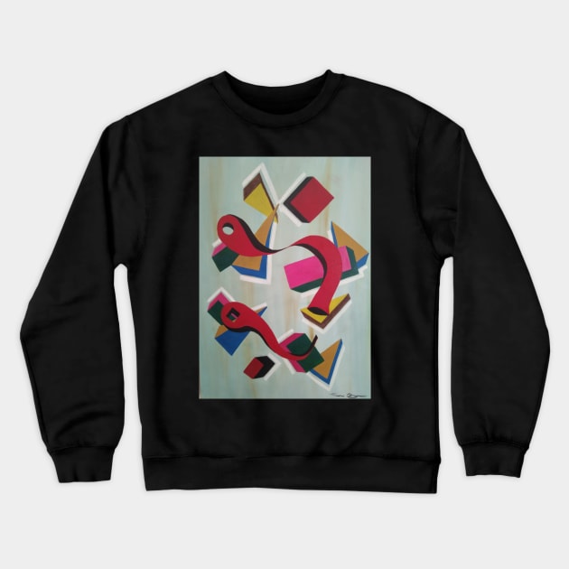 SNAKES AND SHAPES Crewneck Sweatshirt by kevcol1000